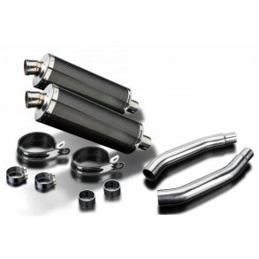 Delkevic Slip-On Udstdning Carbon GSX-R 1100 (89-93)