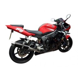 Delkevic Rund carbon Udstdning - Yamaha YZF-R6 2003-2005