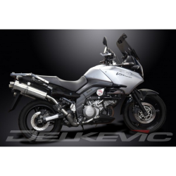 Delkevic Udstdningssystem Rustfri DL 1000 V-Strom (02-13)