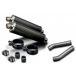 Delkevic Udstdningssystem Carbon DL 1000 V-Strom (02-13)
