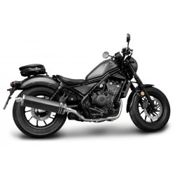 DELKEVIC Komplet 2-1 oval carbon udstdning CMX 500 (17-24)