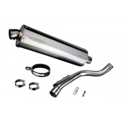 Delkevic Slip-on Udstdning Rustfri CB 600 F (98-02)