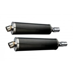 Delkevic Slip-on Udstdning Carbon EN 500 (98-02)