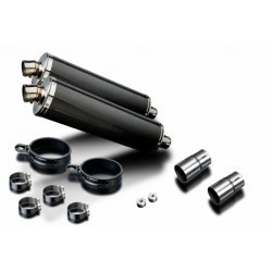 Delkevic Slip-on Udstdning Carbon EN 500 (98-02)