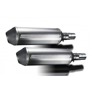 Delkevic Slip-on Udstdning Titanium EN 500 (98-02)