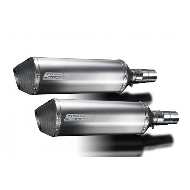 Delkevic Slip-on Udstdning Titanium EN 500 (98-02)