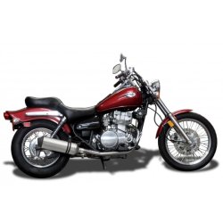 Delkevic Slip-on Udstdning Titanium EN 500 (98-02)