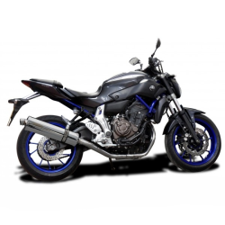 Delkevic Komplet 2-1 Udstdning Rustfri MT-07 (14-21)