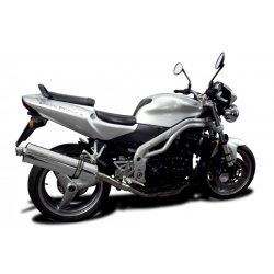 Delkevic Slipon Udstdning Rustfri Speed Triple 955 LAV (02-04)