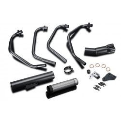 Delkevic Komplet 4-1 Udstdning Straight Sort CB 550 Four (75-77)