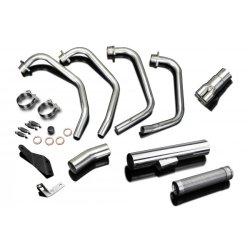 Delkevic Komplet 4-1 Udstdning Straight Rustfri CB 750 F (79-83)