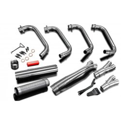 Delkevic Komplet 4-1 Udstdning Straight Rustfri CB 750 F (92-03)