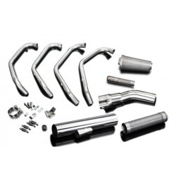 Delkevic Komplet 4-1 Udstdning Straight Rustfri CB 750 K (69-76)