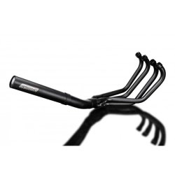 Delkevic Komplet 4-1 Udstdning Straight Sort CB 750 K (69-76)