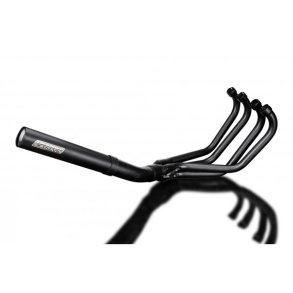 Delkevic Komplet 4-1 Udstdning Straight Sort CB 750 K (69-76)