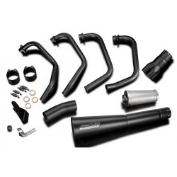 Delkevic Komplet 4-1 Udstdning Megaphone Sort CB 900 F (79-83)