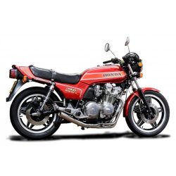 Delkevic Komplet 4-1 Udstdning Straight Rustfri CB 900 F (79-83)