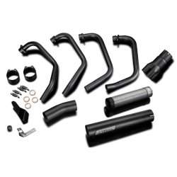 Delkevic Komplet 4-1 Udstdning Straight Sort CB 900 F (79-83)