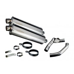 Delkevic Slip-On Udstdning Rustfri CBR 1000 F (87-99)