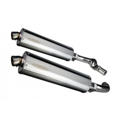 Delkevic Slip-On Udstdning Rustfri CBR 1000 F (87-99)