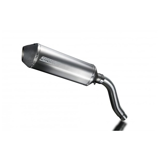 Delkevic Slip-On Udstdning Titanium 343mm XL 650 V (00-08)