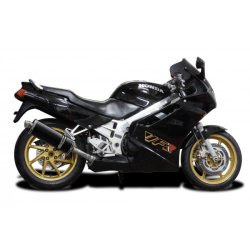 Delkevic Slip-On Udstdning Carbon Lav VFR 750 (90-93)