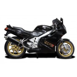Delkevic Slip-On Udstdning Carbon Lav VFR 750 (90-93)