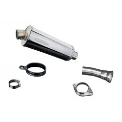 Delkevic Slip-On Udstdning Rustfri Lav VFR 750 (90-93)