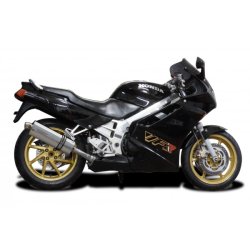 Delkevic Slip-On Udstdning Rustfri Lav VFR 750 (90-93)