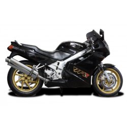 Delkevic Slip-On Udstdning Rustfri Lav VFR 750 (90-93)