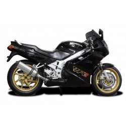 Delkevic Slip-On Udstdning Titanium 343mm Lav VFR 750 (90-93)