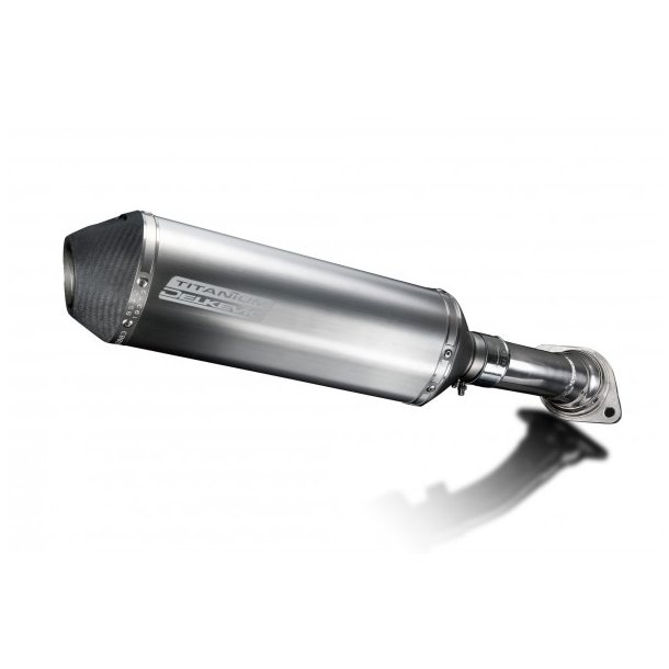 Delkevic Slip-On Udstdning Titanium 343mm Lav VFR 750 (90-93)