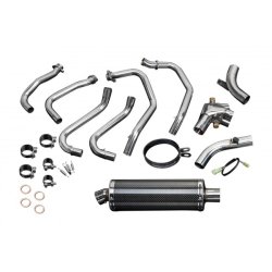 Delkevic Komplet 4-1 Udstdning Carbon VFR 800 (98-01)