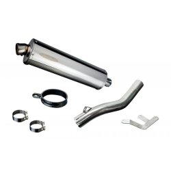 Delkevic Slip-on Udstdning Rustfri VFR 800 (98-01) HJ