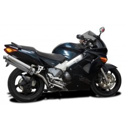 Delkevic Slip-on Udstdning Rustfri VFR 800 (98-01) HJ