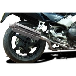 Delkevic Slip-on Udstdning Rustfri VFR 800 (98-01) LAV