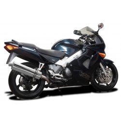 Delkevic Slip-on Udstdning Rustfri VFR 800 (98-01) LAV