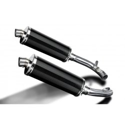 Delkevic Slip-on Udstdning Carbon VTR 1000 Firestorm (97-03)