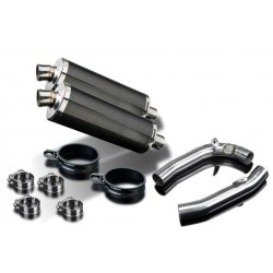 Delkevic Slip-on Udstdning Carbon VTR 1000 Firestorm (97-03)