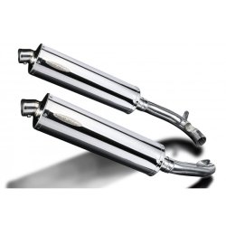 Delkevic Slip-on Udstdning Rustfri VTR 1000 Firestorm (97-03)