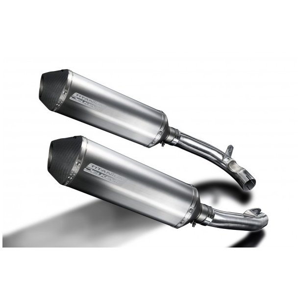 Delkevic Slip-on Udstdning Titanium VTR 1000 Firestorm (97-03)