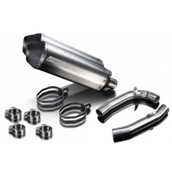 Delkevic Slip-on Udstdning Titanium VTR 1000 Firestorm (97-03)