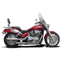 Delkevic Slipon Udstdning Rustfri Bull Nose VTX 1300C (01-09)