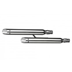 Delkevic Slipon Udstdning Rustfri Slash Cut VTX 1300C (01-09)