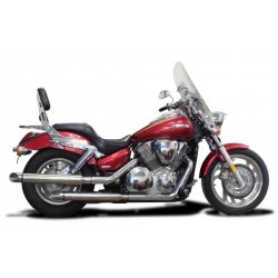 Delkevic Slipon Udstdning Rustfri Slash Cut VTX 1300C (01-09)