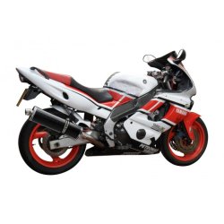 DELKEVIC KOMPLET 4-1 UDSTDNING Carbon YZF600R Thundercat (96-07)
