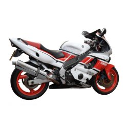 DELKEVIC Slipon UDSTDNING RUSTFRI YZF600R Thundercat (96-07)