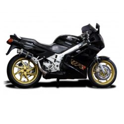 Delkevic Slip-On Udstdning Carbon Kort Lav VFR 750 (90-93)