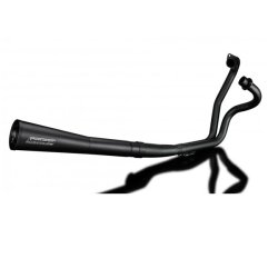 Delkevic CLASSIC MEGAPHONE udstdning Sort - Yamaha XS650 SE-B 1978-85