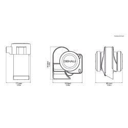 Denali Split DualSound Bomb Horn